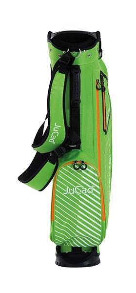 JuCad Aqualight Waterproof 2in1 stand bag, vert/blanc