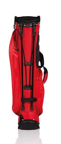 JuCad Aqualight Waterproof 2in1 stand bag, rouge/blanc