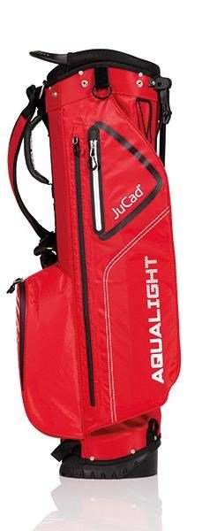 JuCad Aqualight Waterproof 2in1 stand bag, rouge/blanc
