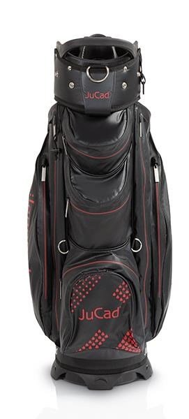 JuCad Silence Dry cart bag, noir/rouge