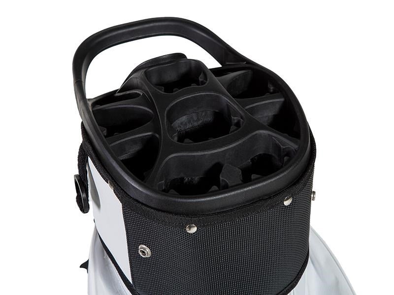 JuCad Silence Dry cart bag, noir/rouge
