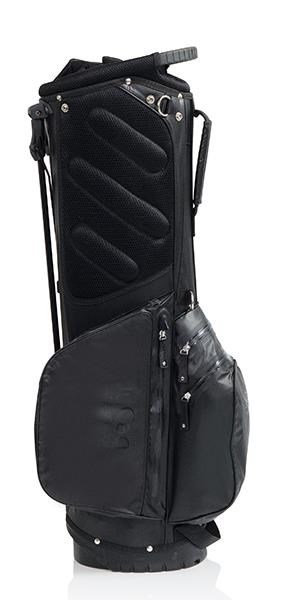 JuCad Waterproof 2in1 stand bag, noir