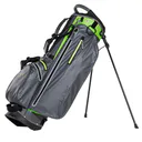 JuCad Waterproof 2in1 stand bag, gris/vert
