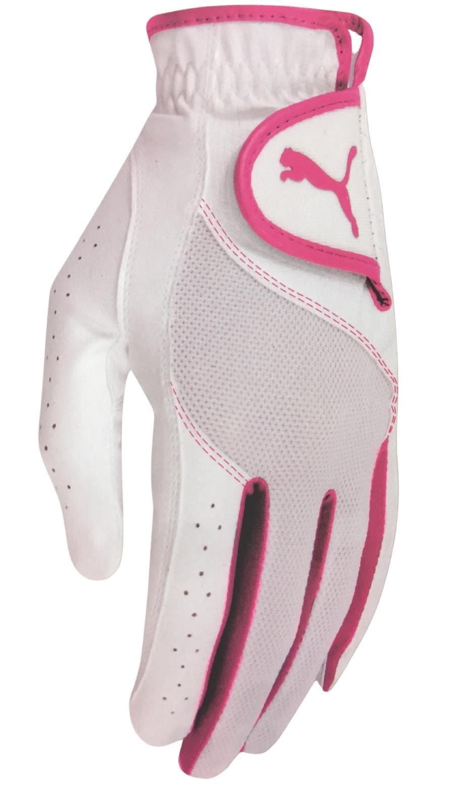 Puma Golf Puma Sport Performance gant de golf femme, blanc/framboise