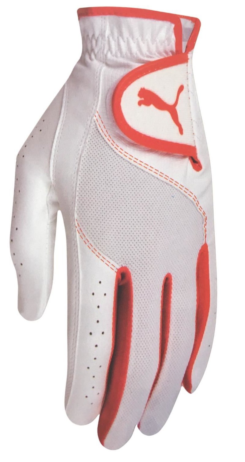 Puma Golf Puma Sport Performance gant de golf junior, blanc/orange vif