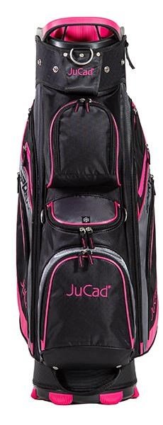 JuCad Sporty cart bag, noir/rose