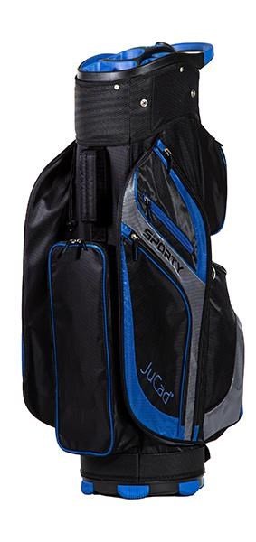 JuCad Sporty cart bag, noir/bleu
