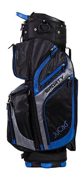 JuCad Sporty cart bag, noir/bleu