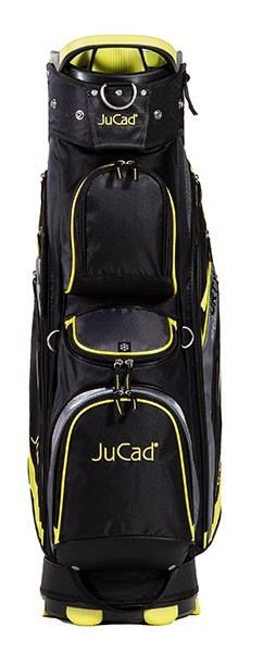 JuCad Sporty cart bag, noir/jaune