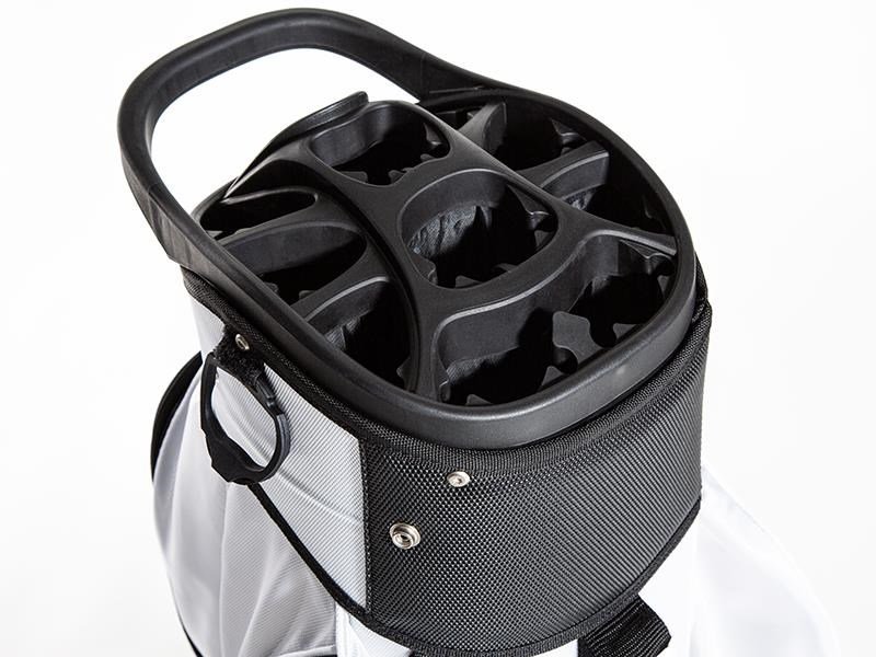 JuCad Sporty cart bag, noir/jaune