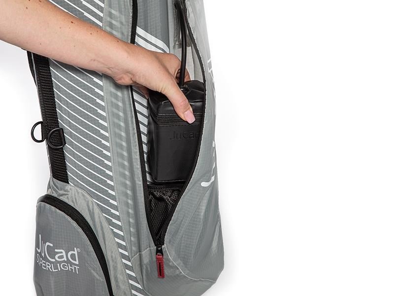 JuCad Superlight stand bag, gris/blanc