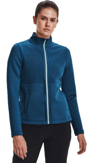 Under Armour Storm Daytona FZ sweatshirt femme, bleu pétrole