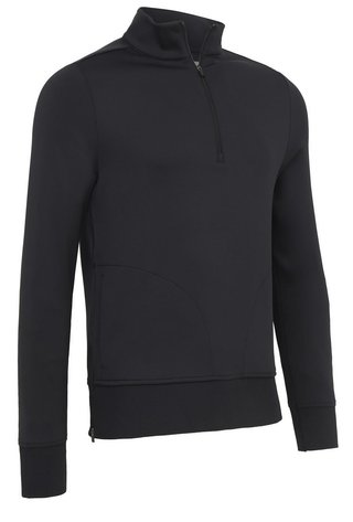 Callaway LS 1/4 Midweight Fleece Crossover sweat-shirt femme, caviar
