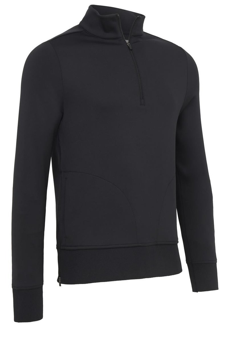 Callaway LS 1/4 Midweight Fleece Crossover sweat-shirt femme, caviar