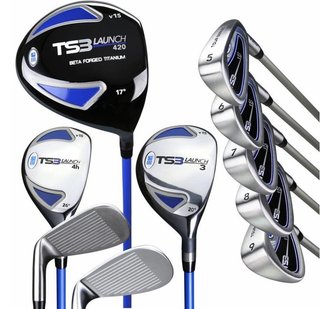 U.S. Kids Golf TS3-51 (130cm) V15 10-Club Combo junior set de golf, graphite
