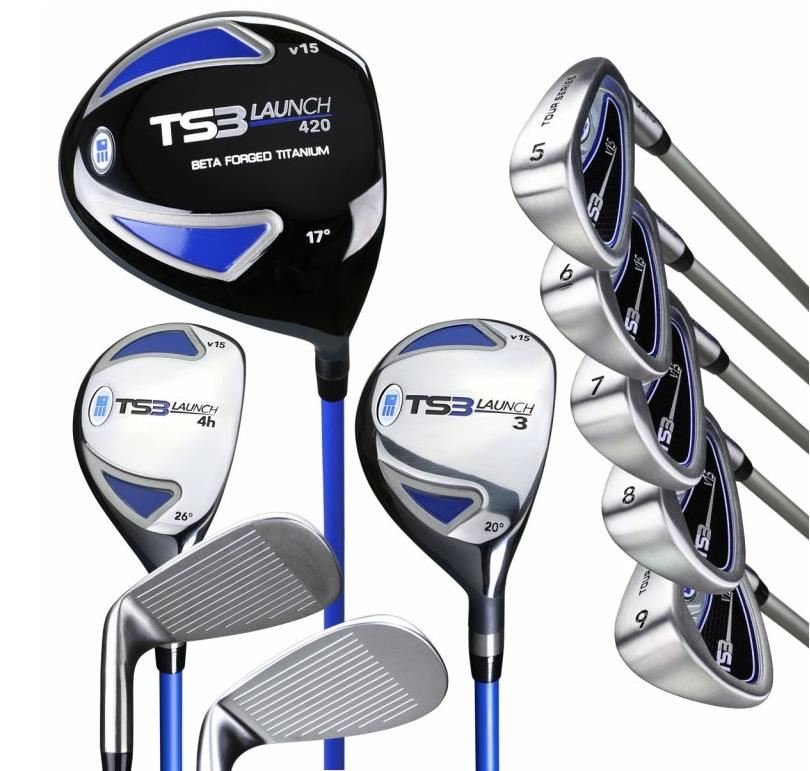 U.S. Kids Golf TS3-51 (130cm) V15 10-Club set de golf junior, graphite