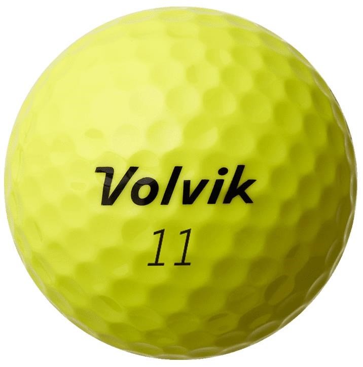Volvik POWER Soft balles de golf, jaunes