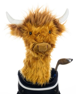 Daphne's Driver Headcover Highland Cow couvre-club de driver