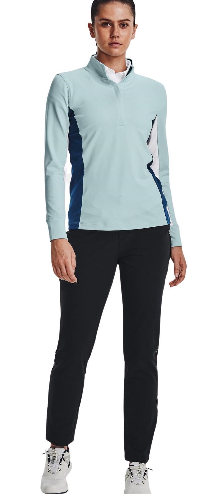 Under Armour Storm Midlayer 1/2 Zip veste femme, fuse teal/white