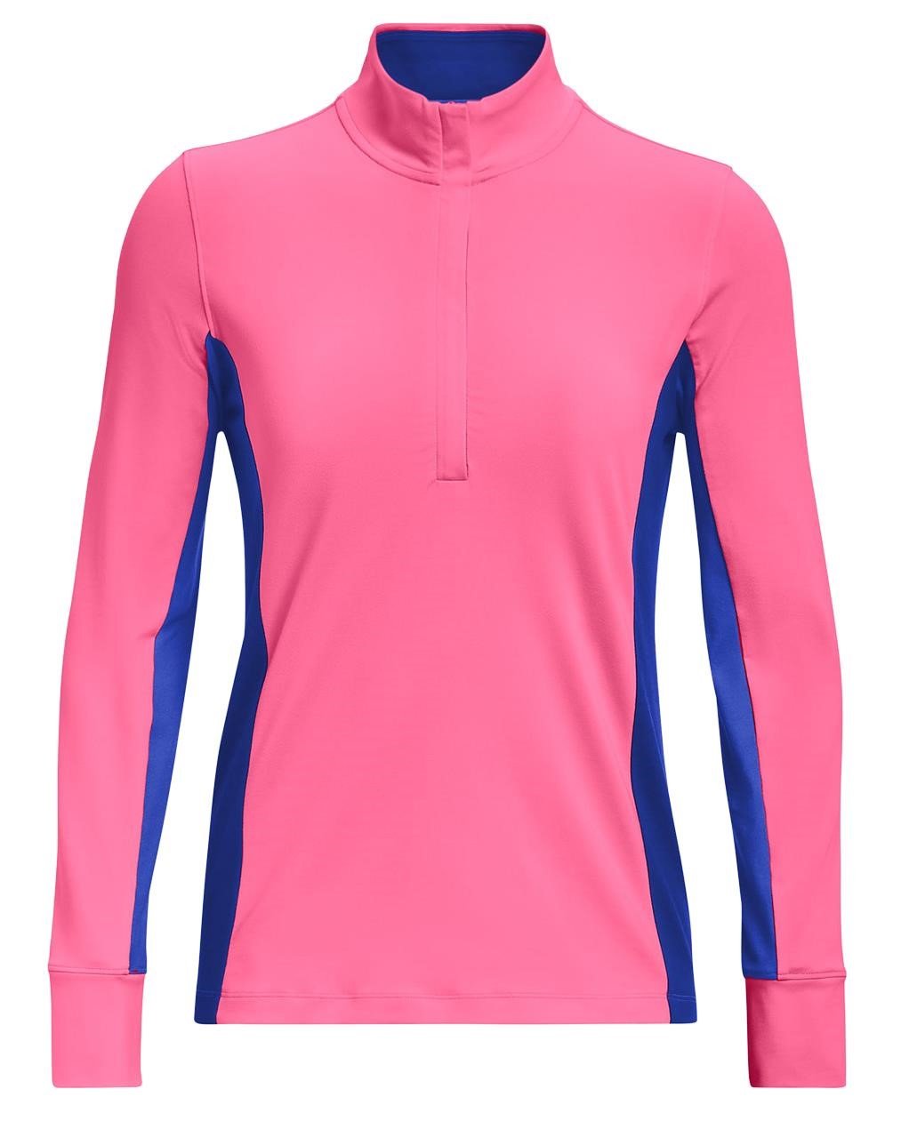 Under Armour Storm Midlayer 1/2 Zip veste femme, pink punk/versa blue
