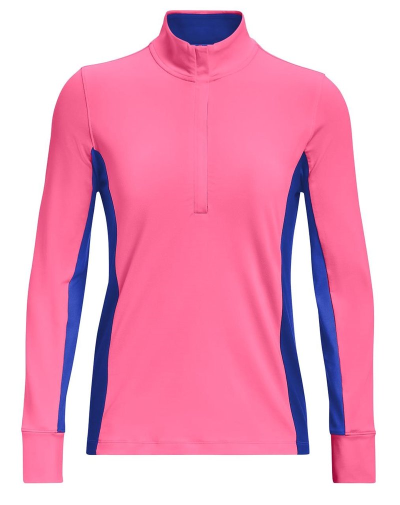 Under Armour Storm Midlayer 1/2 Zip veste femme, pink punk/versa blue