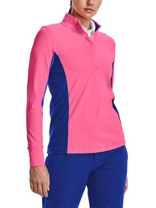Under Armour Storm Midlayer 1/2 Zip veste femme, pink punk/versa blue