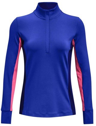 Under Armour Storm Midlayer 1/2 Zip sweat-shirt femme, versa blue/pink punk