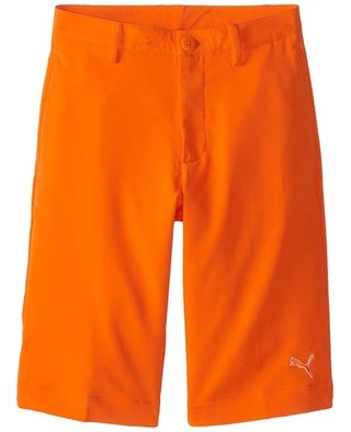 Puma Golf Tech junior short, orange vif