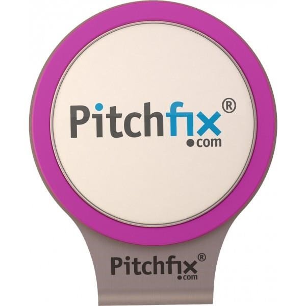 Pitchfix Cap Clip + marqueur de balle, violet