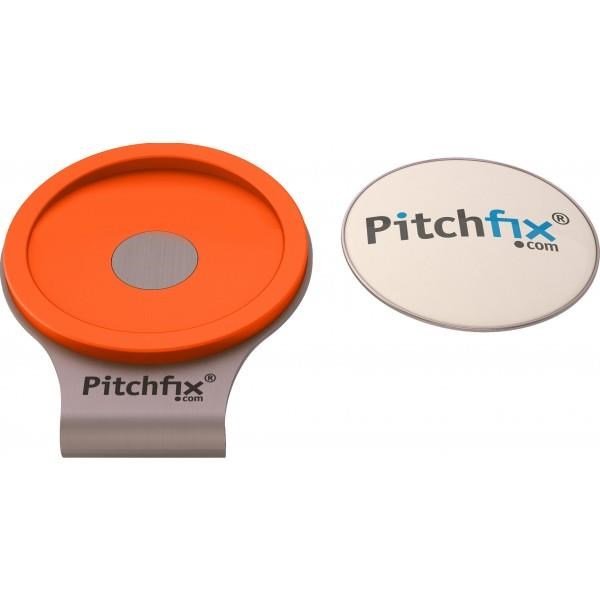 Pitchfix Cap Clip + marqueur de balle, orange