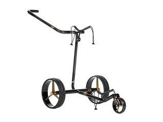 JuCad Carbon Special chariot manuel + sac de transport JTT, noir