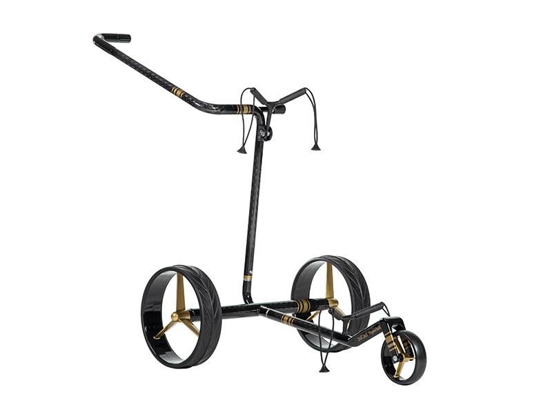 JuCad Carbon Special chariot manuel + sac de transport JTT, noir