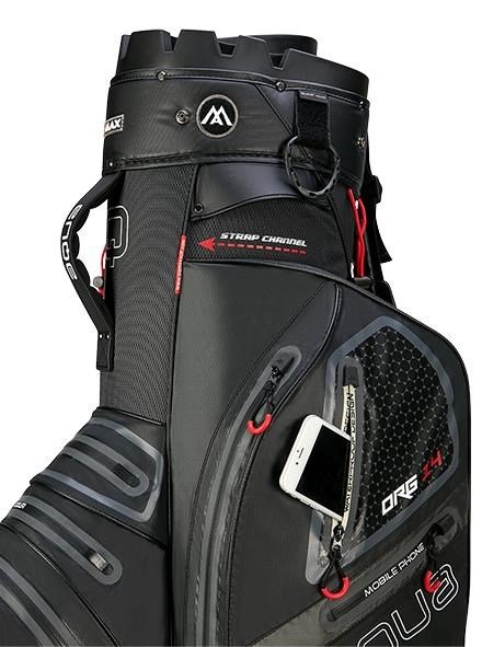 Big Max AQUA Silencio 4 Organizer cart bag, noir