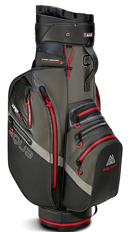 Big Max AQUA Silencio 4 Organizer sac de chariot, charcoal/black/red