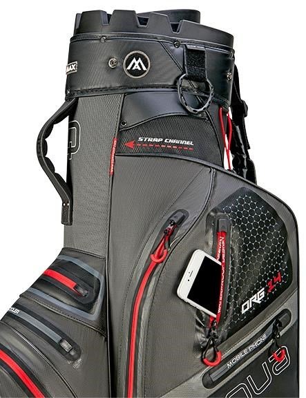 Big Max AQUA Silencio 4 Organizer sac de chariot, charcoal/black/red