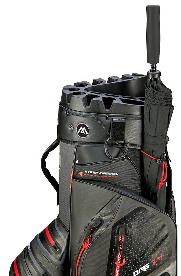 Big Max AQUA Silencio 4 Organizer sac de chariot, charcoal/black/red