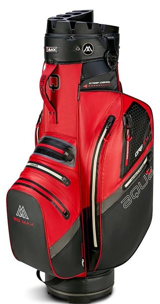 Big Max AQUA Silencio 4 Organizer cart bag, rouge/noir