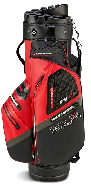 Big Max AQUA Silencio 4 Organizer cart bag, rouge/noir