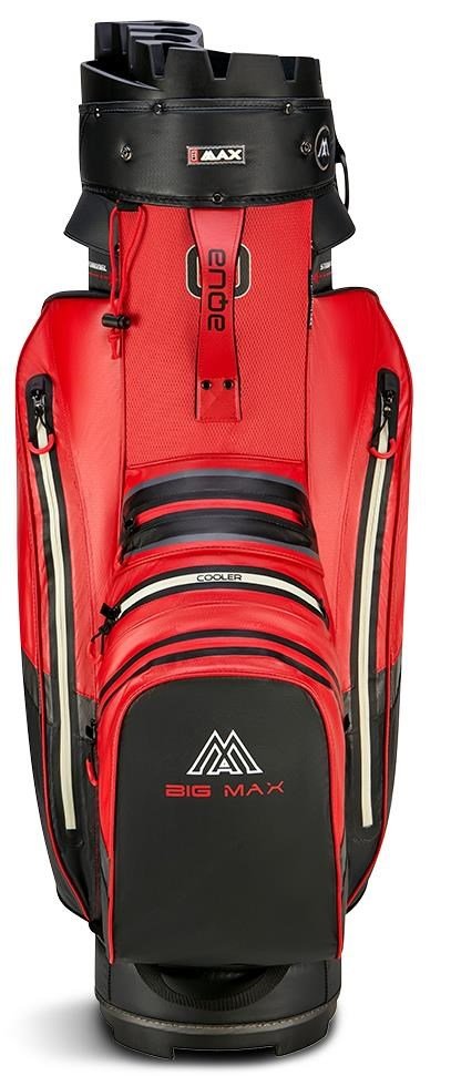 Big Max AQUA Silencio 4 Organizer cart bag, rouge/noir