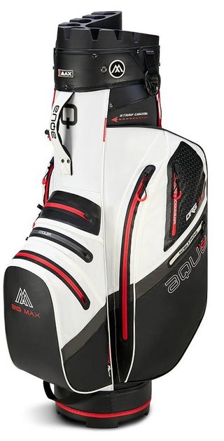 Big Max AQUA Silencio 4 Organizer sac de chariot, blanc/noir/rouge