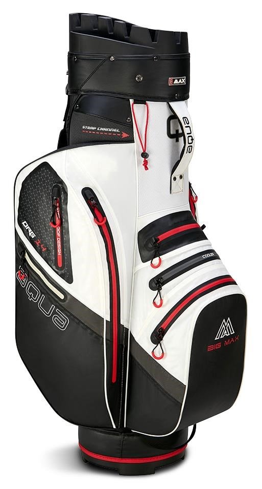Big Max AQUA Silencio 4 Organizer sac de chariot, blanc/noir/rouge