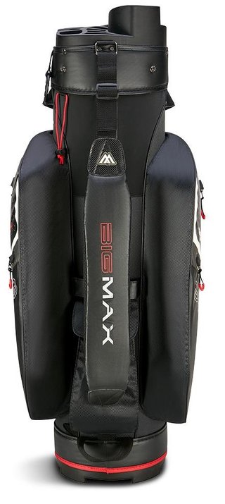 Big Max AQUA Silencio 4 Organizer sac de chariot, blanc/noir/rouge
