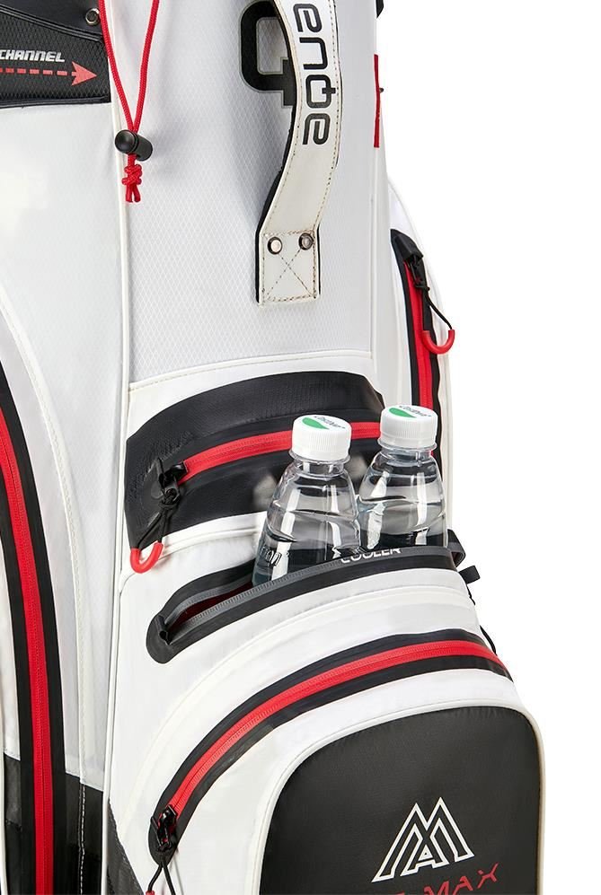 Big Max AQUA Silencio 4 Organizer sac de chariot, blanc/noir/rouge