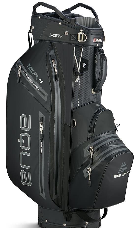 Big Max AQUA Tour 4 cart bag, noir