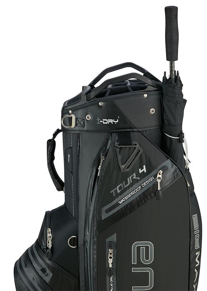 Big Max AQUA Tour 4 cart bag, noir