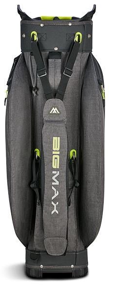 Big Max AQUA Tour 4 sac de chariot, noir/gris tempête/citron vert