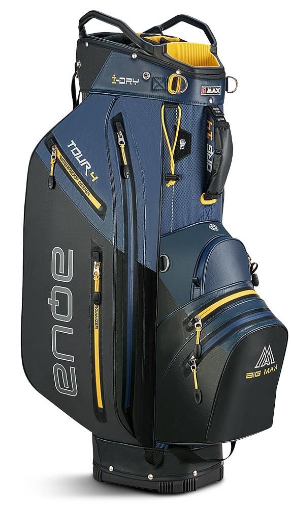 Big Max AQUA Tour 4 sac de chariot, navy/black/corn