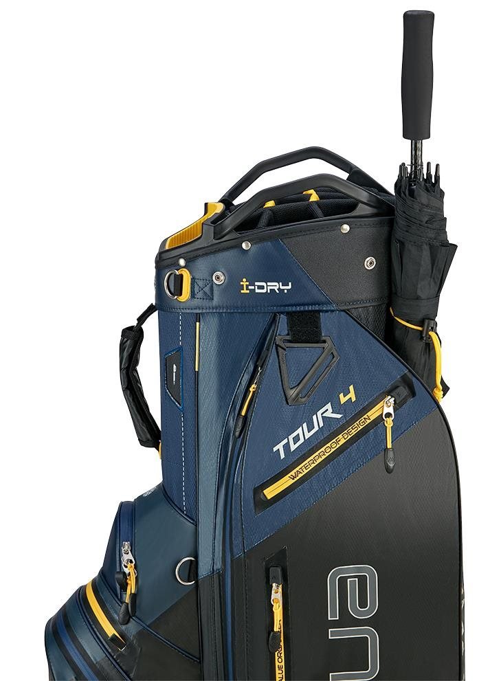 Big Max AQUA Tour 4 sac de chariot, navy/black/corn