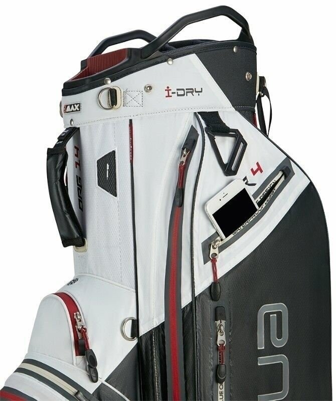 Big Max AQUA Tour 4 cart bag, blanc/noir/merlot