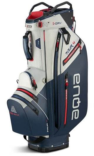 Big Max AQUA Tour 4 cart bag, off white/navy/red